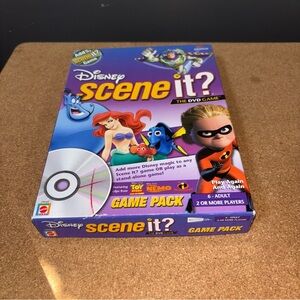 5/$25 Disney Scene It? Game Pack DVD Christmas Gift